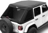 Bestop Trektop Ultra Soft Top – Black Twill for Jeep Wrangler JL 4-Door