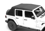 Bestop Trektop Ultra Soft Top – Black Twill for Jeep Wrangler JL 4-Door