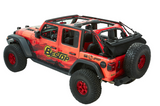 Bestop Trektop Ultra Soft Top – Black Twill for Jeep Wrangler JL 4-Door