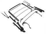 Bestop Trektop NX Glide Black Twill Soft Top for Jeep Wrangler JK 4-Door