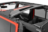 Bestop Trektop NX Plus Black Twill Soft Top for Jeep Wrangler JK Unlimited 4-Door