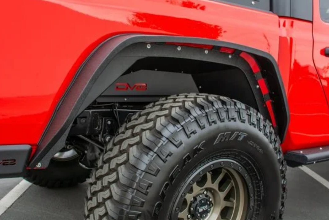 DV8 Gladiator Rear Inner Fender Liners