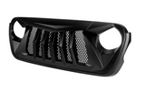 Trail Ops Bird of Prey Matte Black Grille for 2018-2026 Jeep Wrangler JL/JLU & Gladiator JT