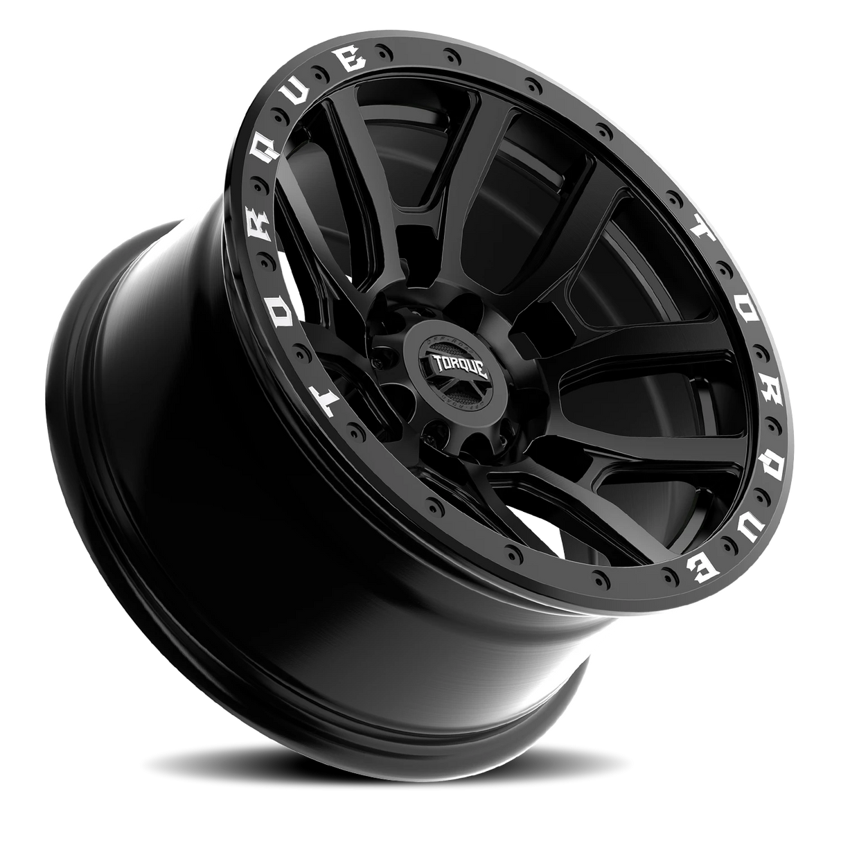 Torque Baja Canyon 17x8.5 Satin Black 5x127 Offset -12