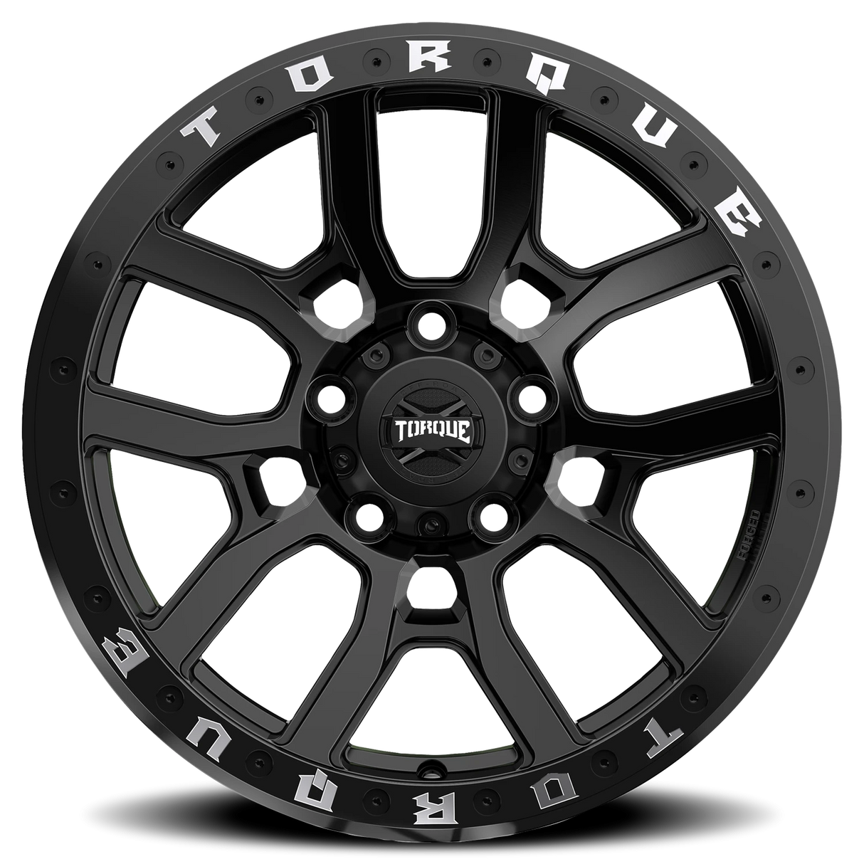 Torque Baja Canyon 17x8.5 Satin Black 5x127 Offset -12