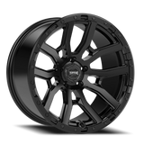 Torque Canyon 17x8.5 Satin Black 5x127 Offset -12