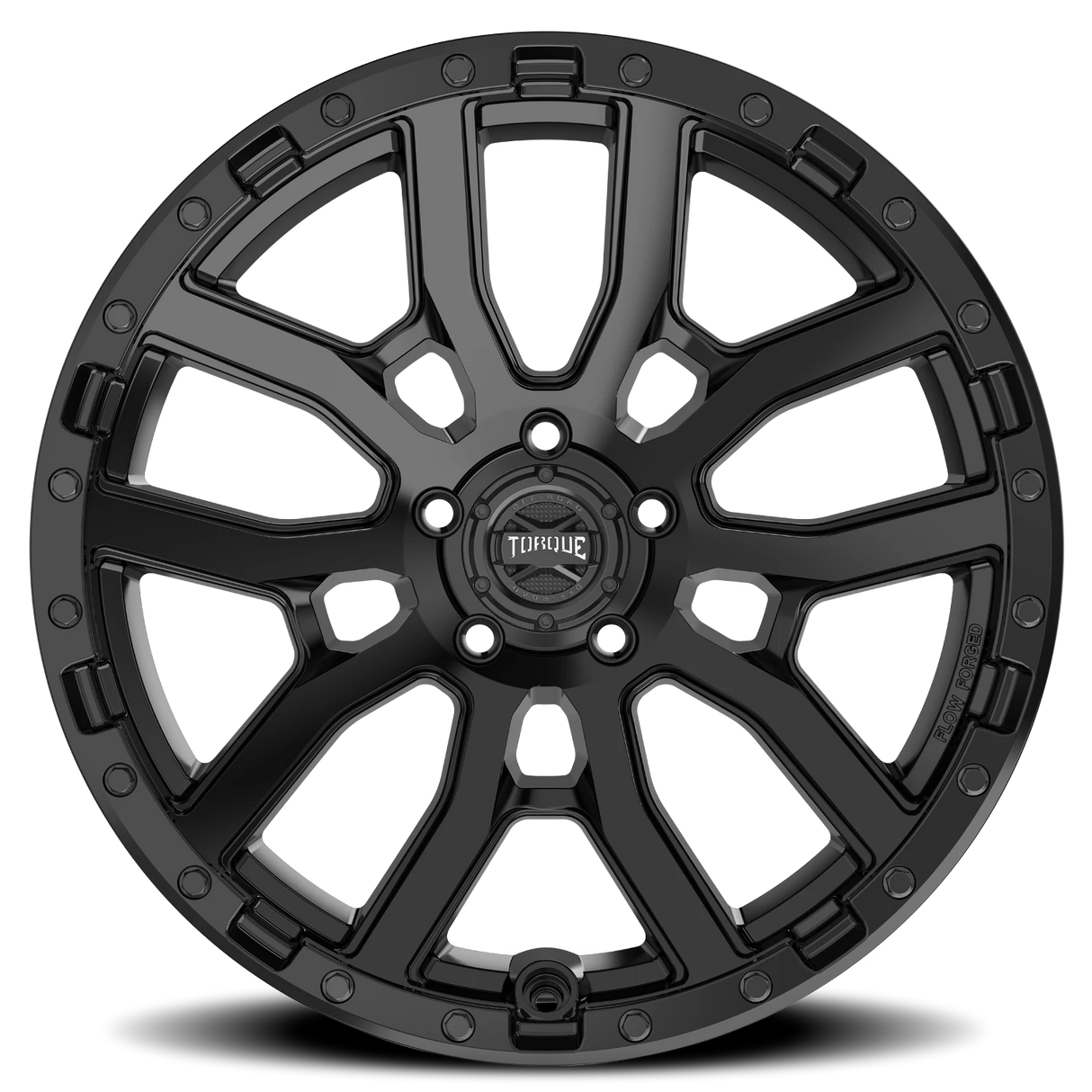 Torque Canyon 17x8.5 Satin Black 5x127 Offset -12