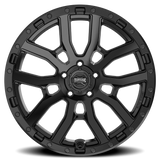 Torque Canyon 17x8.5 Satin Black 5x127 Offset -12