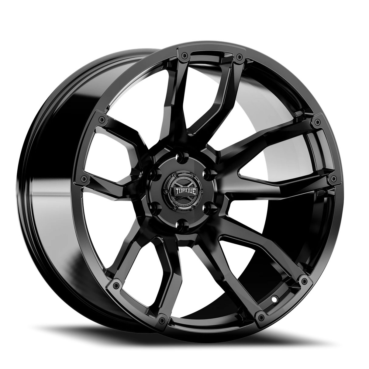 Torque Impact 20x10 Gloss Black 5x127 Offset -18