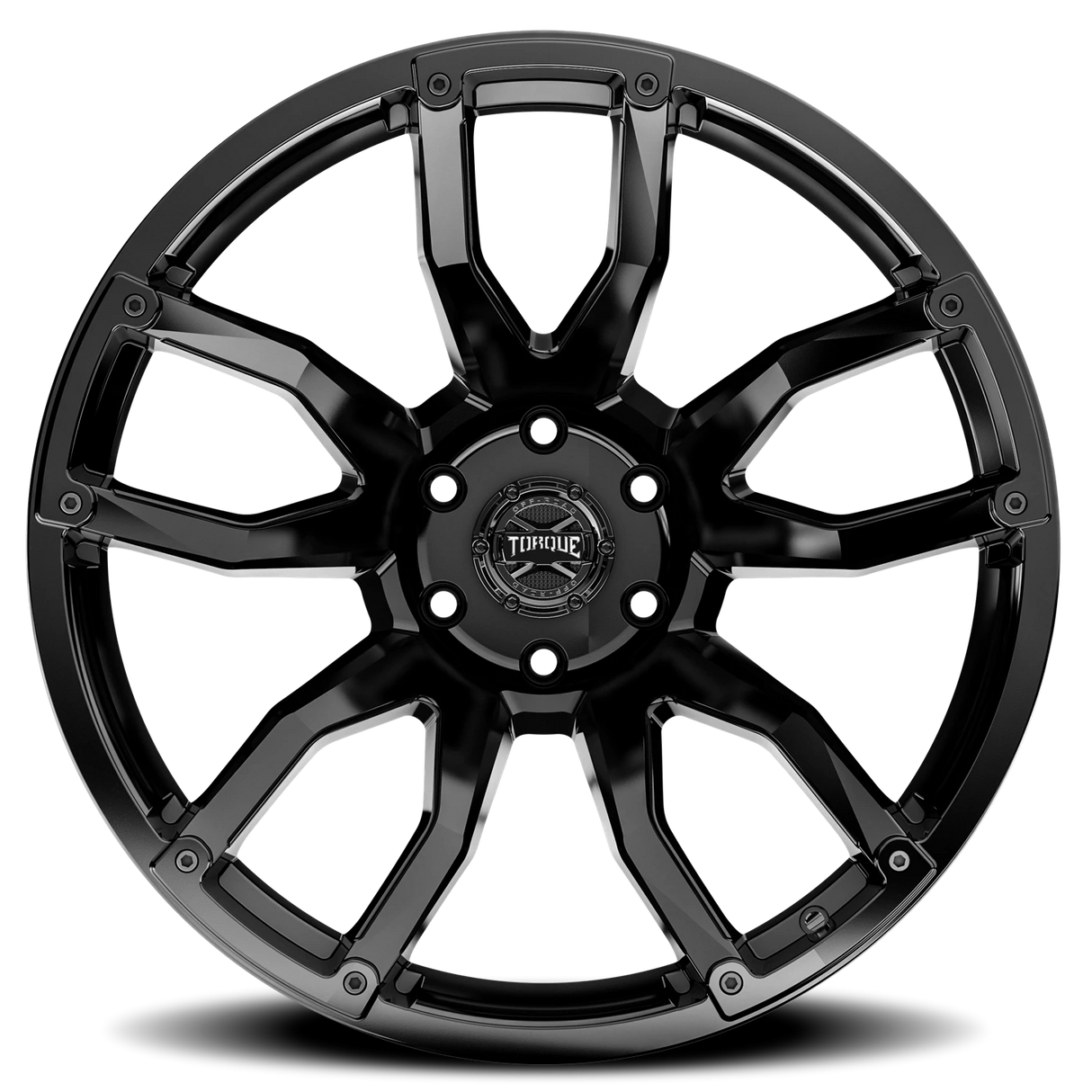 Torque Impact 20x10 Gloss Black 5x127 Offset -18