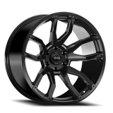 Torque Impact 22x10 Satin Black 5x127 Offset -18