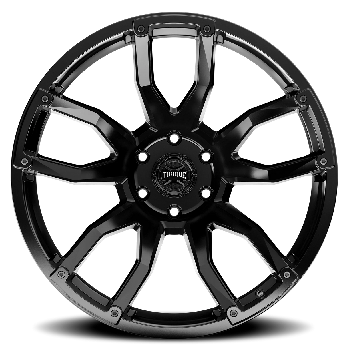 Torque Impact 22x10 Satin Black 5x127 Offset -18