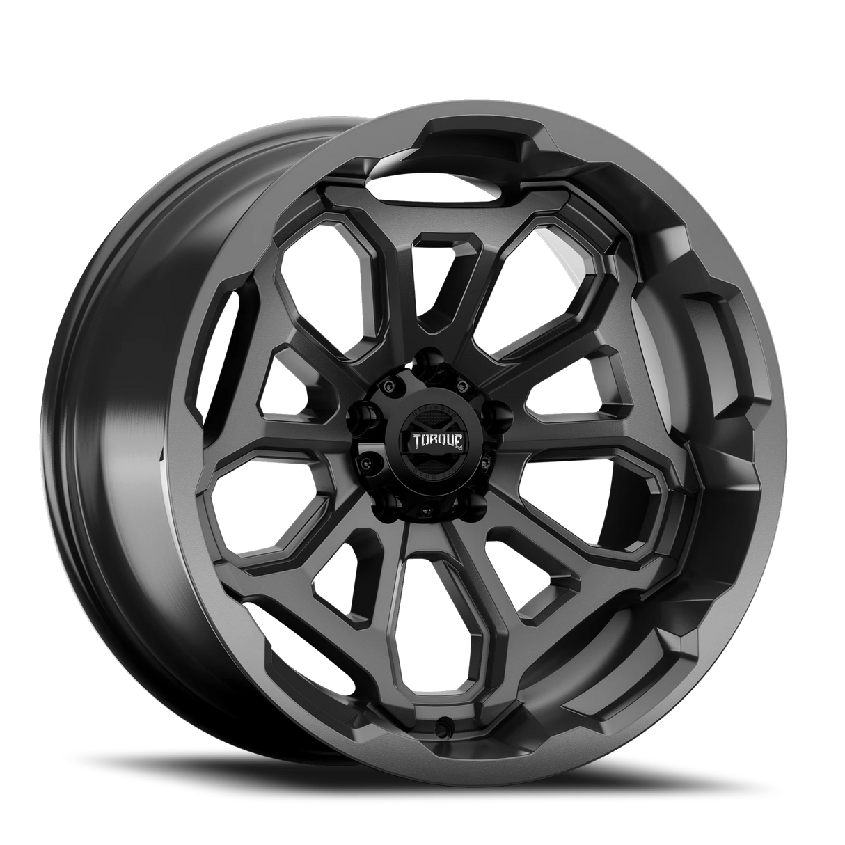 Torque Overdrive 20x10 Satin Black 5x127 Offset -18