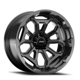 Torque Overdrive 22x10 Satin Black 5x127 Offset -18