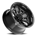 Torque Overdrive 20x10 Satin Black 5x127 Offset -18