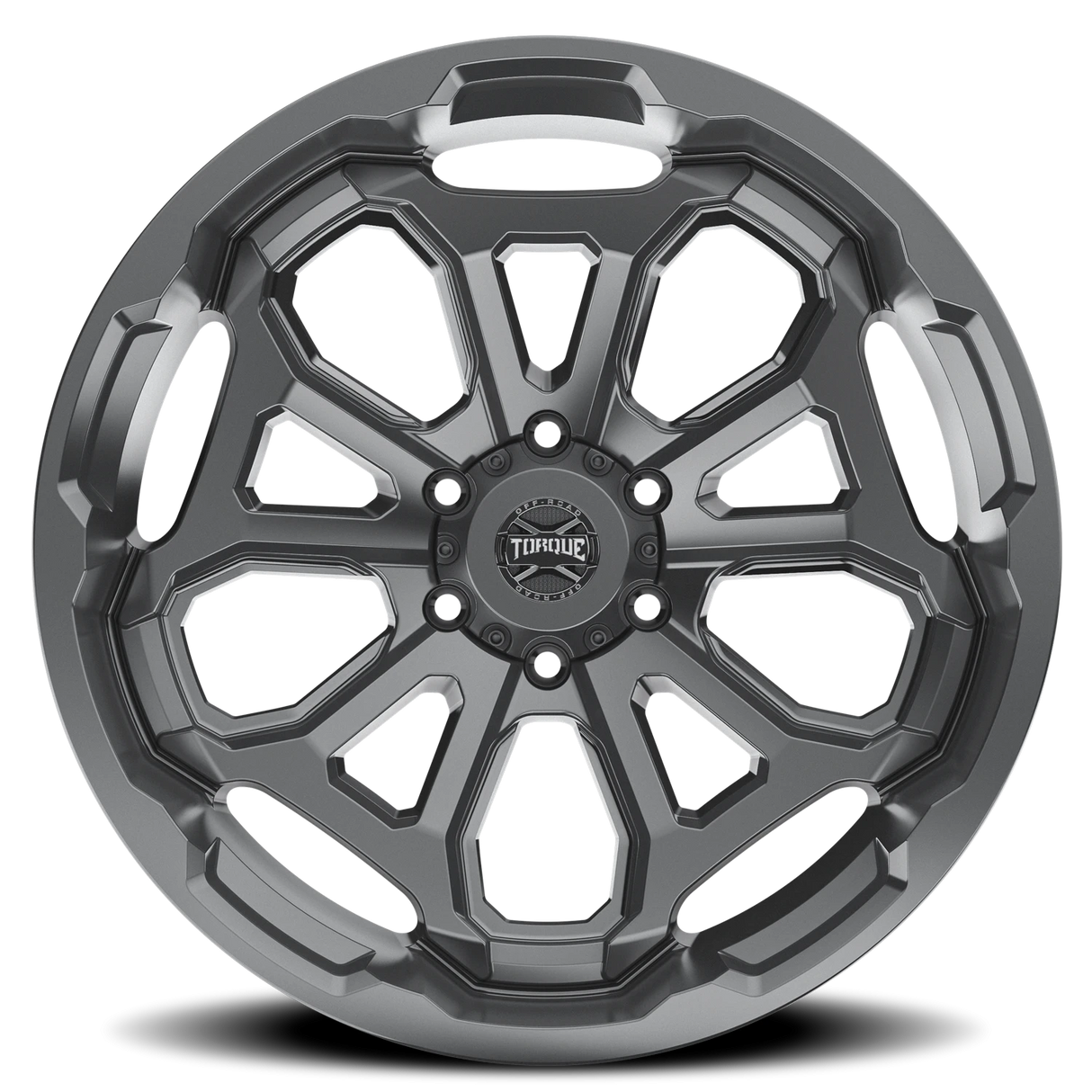 Torque Overdrive 20x10 Satin Gunmetal 5x127 Offset -18