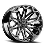 Torque Xcelerate 22x10 Gloss Black Premium Milling 5x127 Offset -18