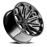 Torque Xcelerate 20x10 Gloss Black Premium Milling 5x127 Offset -18