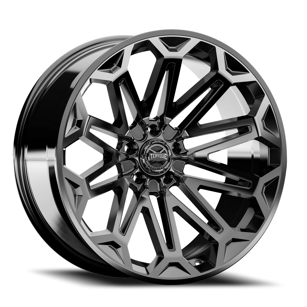 Torque Xcelerate 22x10 Gloss Black 5x127 Offset -18