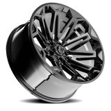 Torque Xcelerate 20x10 Gloss Black 5x127 Offset -18