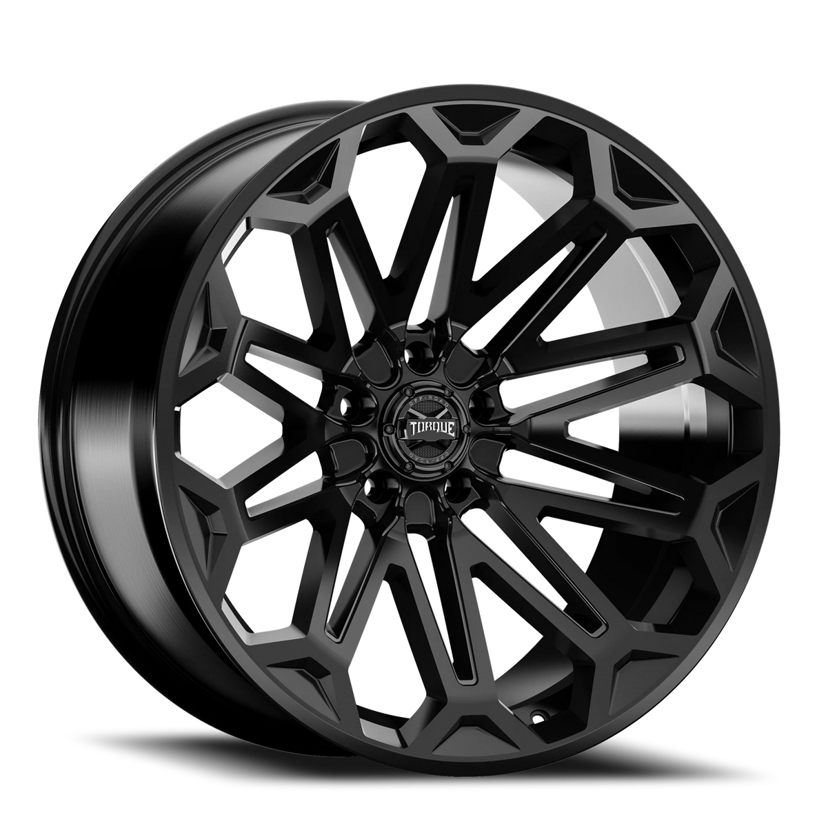 Torque Xcelerate 22x10 Satin Black 5x127 Offset -18