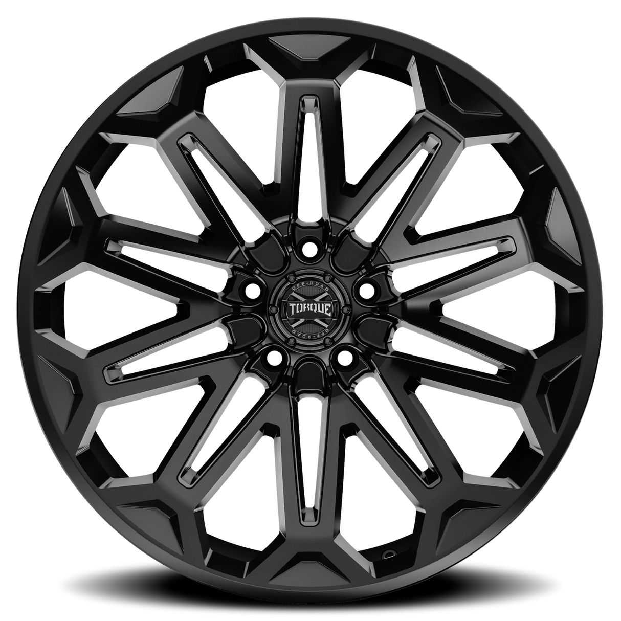 Torque Xcelerate 20x10 Satin Black 5x127 Offset -18