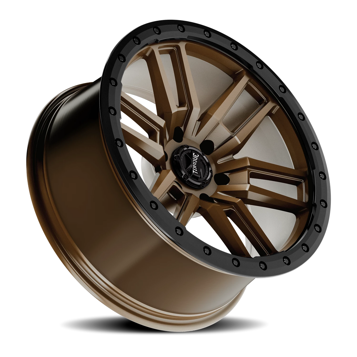 Torque Pritchett Satin Bronze 18x9 Satin Black Lip 5x127 Offset -12