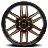 Torque Pritchett Satin Bronze 18x9 Satin Black Lip 5x127 Offset -12