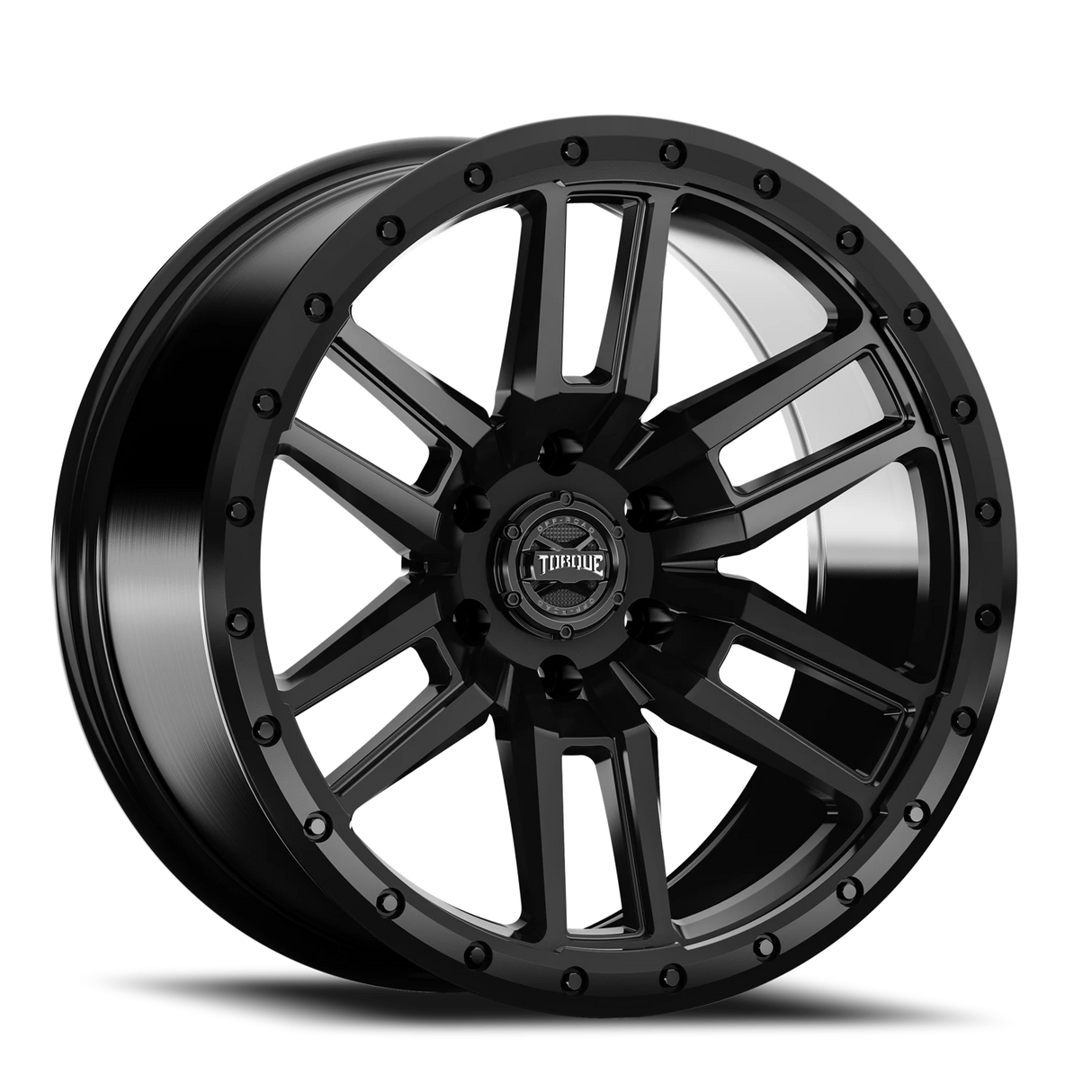 Torque Pritchett 18x9 Satin Black 5x127 Offset -12