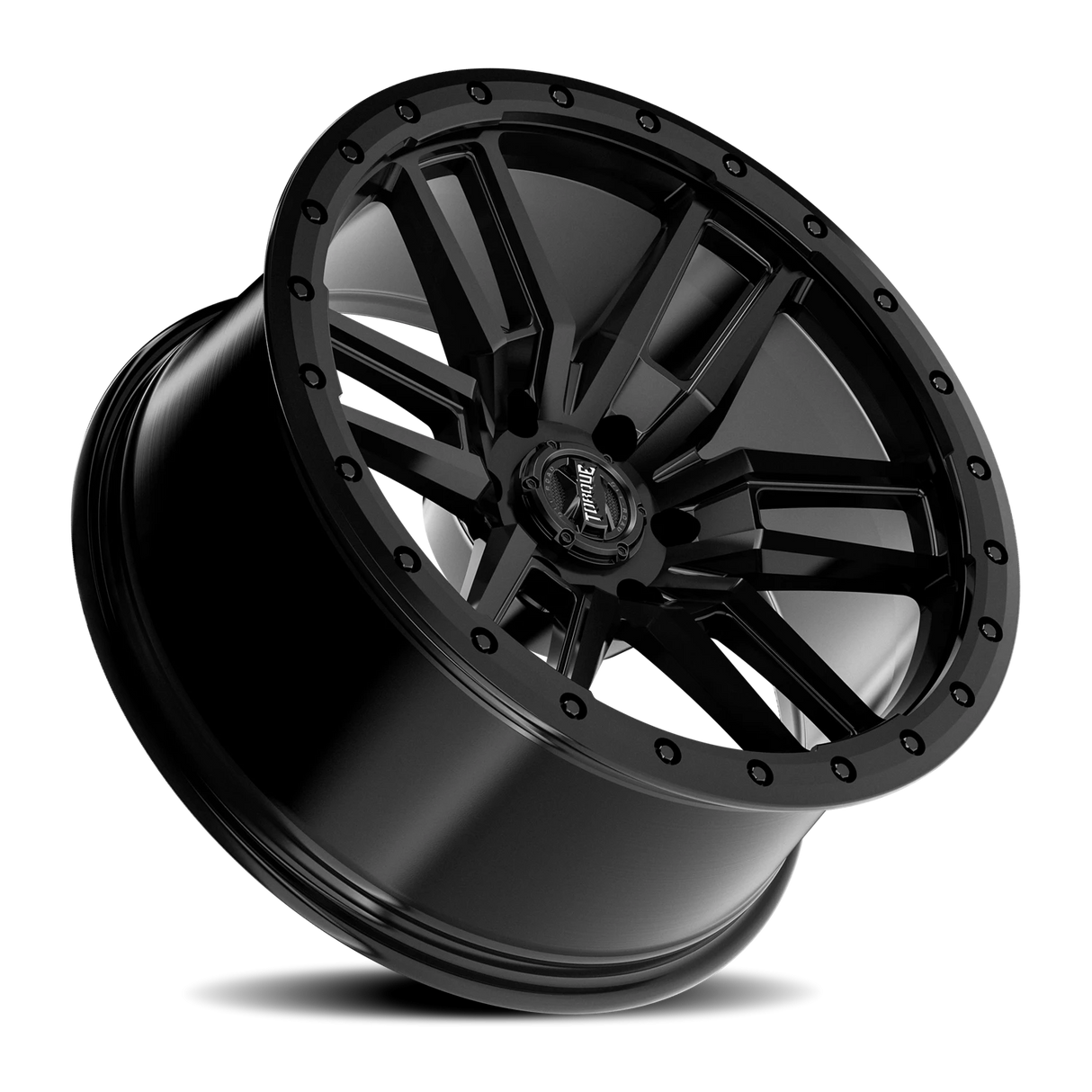 Torque Pritchett 17x9 Satin Black 5x127 Offset -12