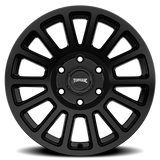 Torque Trek 17x8.5 Satin Black 5x127 Offset -12