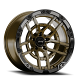 Torque Cliffhanger Satin Bronze 20x10 Satin Black Lip 5x127 Offset -18