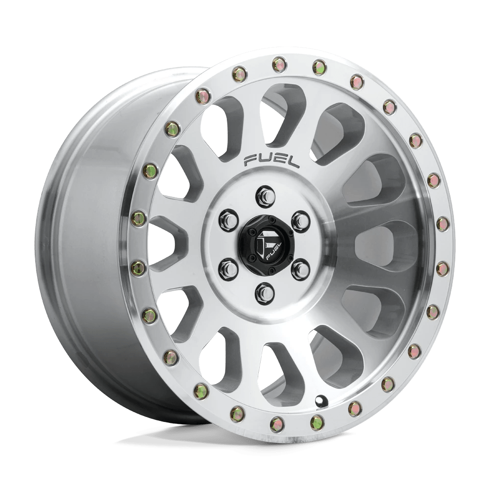 Fuel 1PC DIAMOND CUT MACHINED W/ CLEAR COAT VECTOR 18X9 5X5.0 78.1 MACH +01