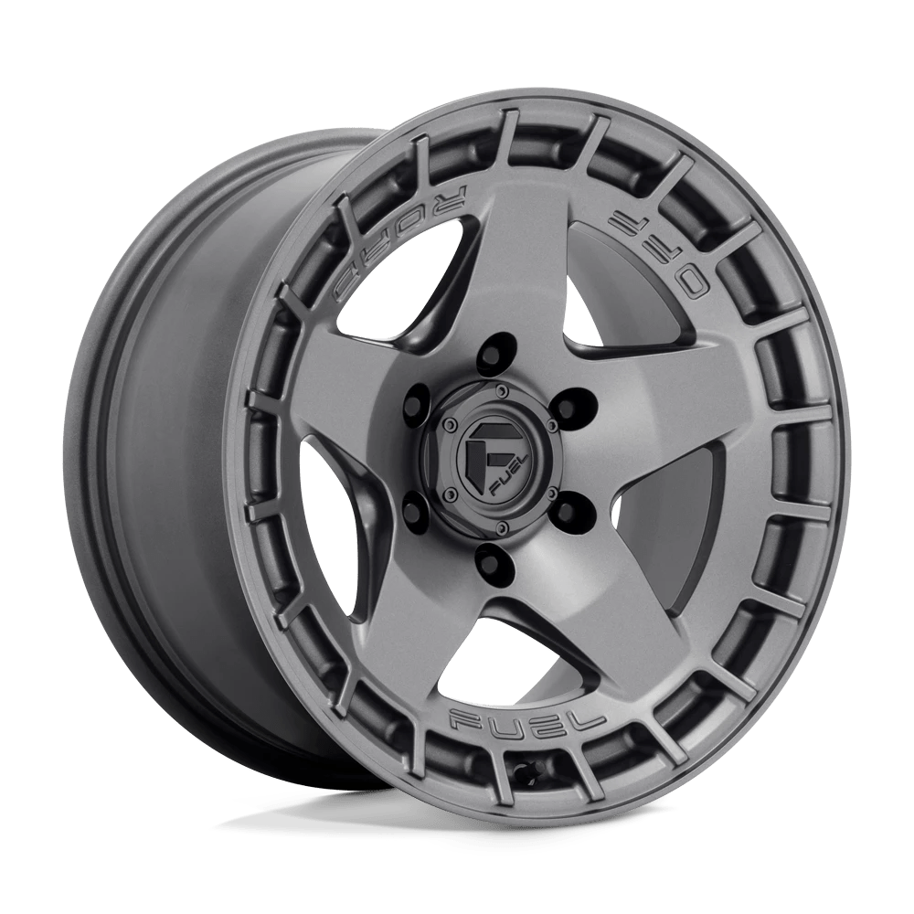 Fuel 1PC MATTE GUN METAL WARP 20X9 5X5 71.5 GD 01MM