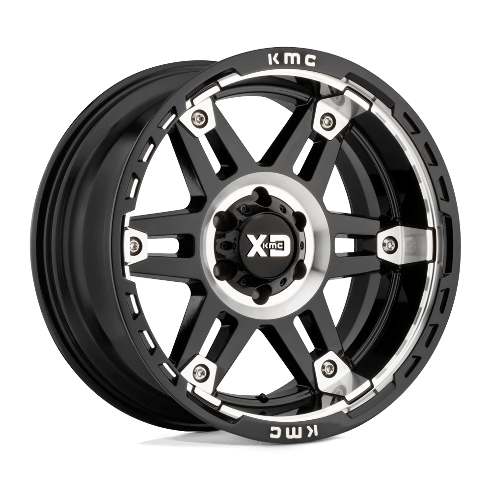 XD GLOSS BLACK MACHINED XD840 20X10 5X5.0 G-BLK MACH -18MM
