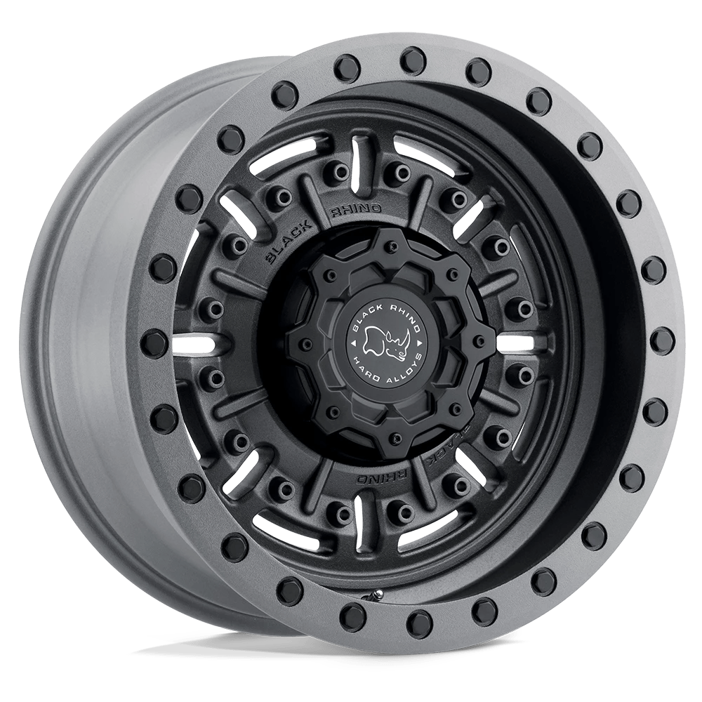 Black Rhino TEXTURED MATTE GUNMETAL BR ABRAMS 20X9.5 5X127 -18 71 TXT M-GM