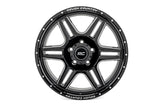 Rough Country 92 Series Wheel | Machined One-Piece | Gloss Black | 18x9 | 5x5 | +0mm