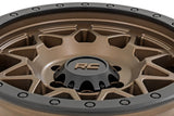 Rough Country 78 Series Wheel | Simulated Beadlock | Bronze/Black | 17x8.5 | 5x5 | +0mm