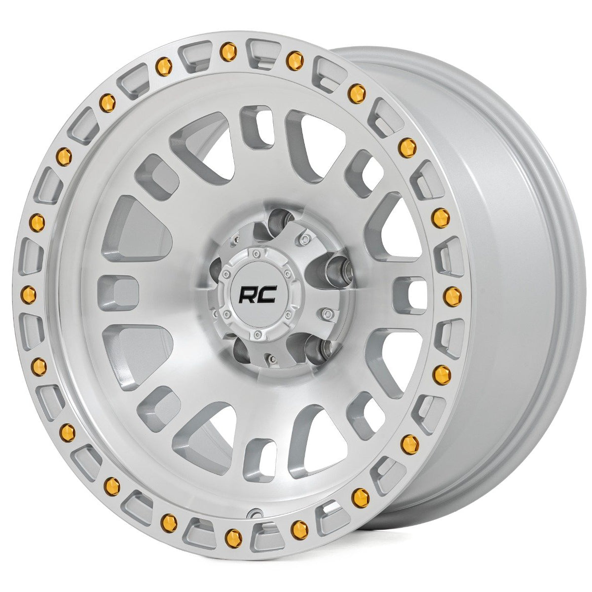 Rough Country 82 Series Wheel | One-Piece | Full Machined | 17x9 | 5x5 ...