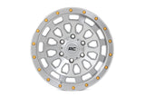 Rough Country 87 Series Wheel | Simulated Beadlock | Full Machine | 17x8.5 | 5x5 | +0mm