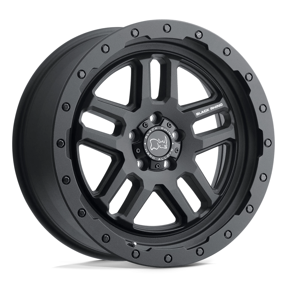 Black Rhino TEXTURED MATTE BLACK BR BARSTOW 20X9.5 5X127 -18 71 TXT M-BLK