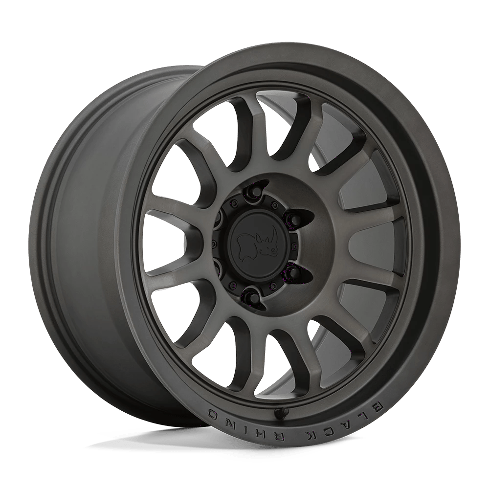Black Rhino MATTE BRUSHED GUNMETAL RAPID 18X9.5 5X5 71 -18 BR-GNMTL (RF)