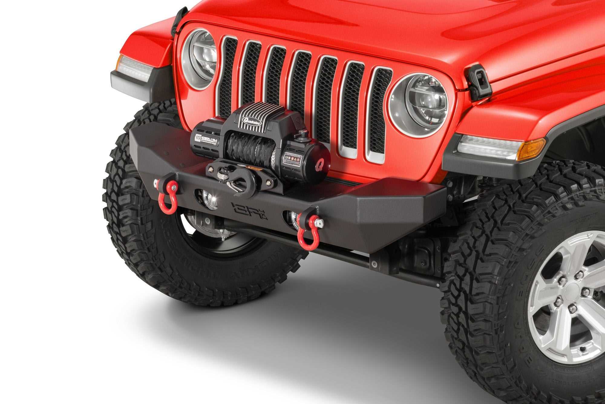Body Armor Mid Width Stubby Front Bumper JL-19532