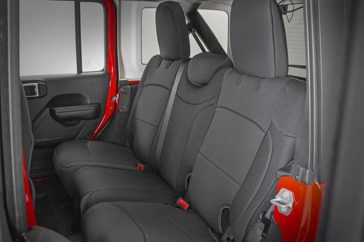 Rough country seat cover set for jeeps