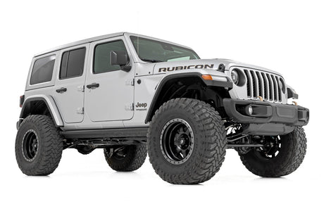 Rough Country 3.5 Inch Lift Kit | C/A Drop | 4-Door | 392 | Jeep Wrangler Unlimited (18-23)
