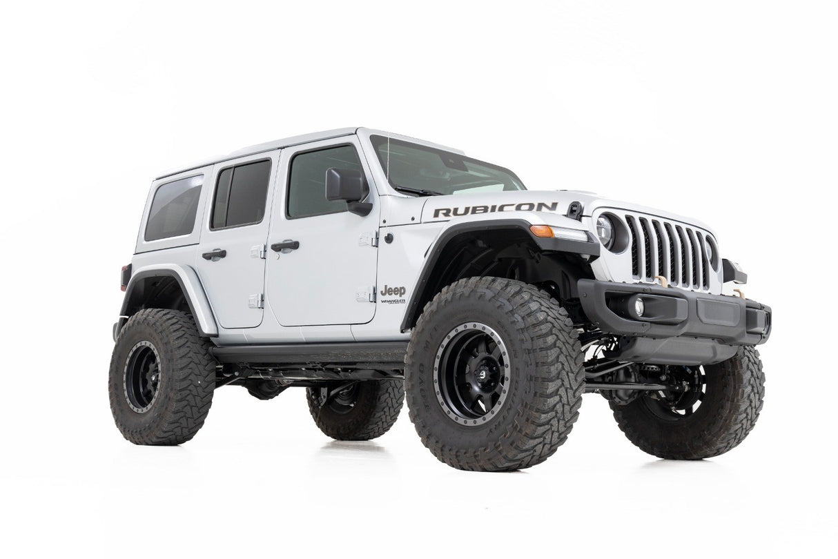 Rough Country 3.5 Inch Lift Kit | C/A Drop | 4-Door | 392 | Jeep Wrangler Unlimited (24-26)