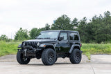 Rough Country 95 Series Wheel | Machined One-Piece | Gloss Black | 20x10 | 5x5 | -19mm