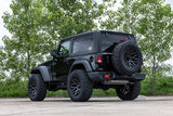 Rough Country 95 Series Wheel | Machined One-Piece | Gloss Black | 20x10 | 5x5 | -19mm