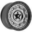 FITTIPALDI OFF ROAD FT100AB 20X9, ET +00, PCD 5X5.00, CB 71.5-SATIN ANTHRACITE BLACK RING