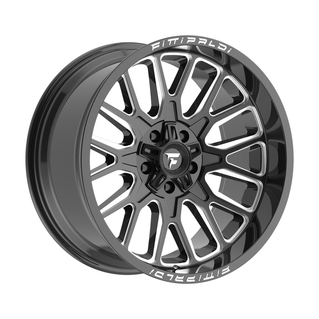 FITTIPALDI OFF ROAD FA18BM 20X10, ET -19, PCD 5X5.00/5X5.50, CB 78.1-GLOSS BLACK MILLED